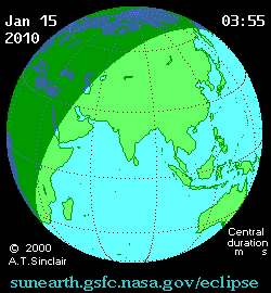 January 15th's solar eclipse