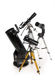 Four telescopes