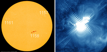 February 15th's solar flare