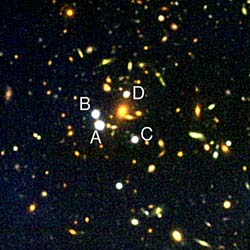 Quadruple-lensed quasar