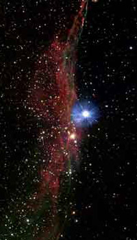 Western portion of the Veil Nebula