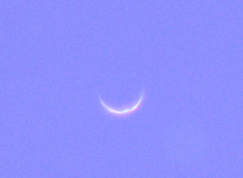 Venus 8.4° from the Sun