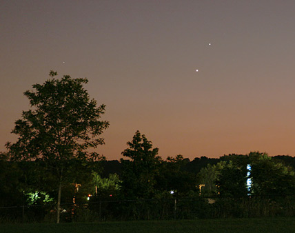 Venus-Jupiter conjunction
