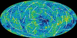 WMAP polarization map