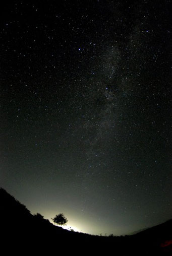Milky Way over Afghanistan