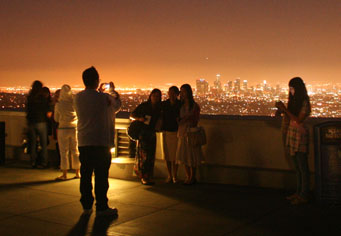 Griffith Observatory balcony