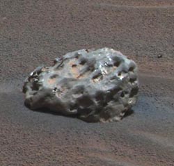 Meteorite on Mars