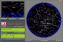 Interactive Sky Chart