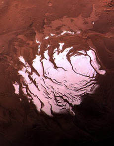 Mars's south pole