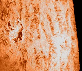 Solar spicules