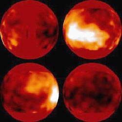 Infrared views through Titan's haze